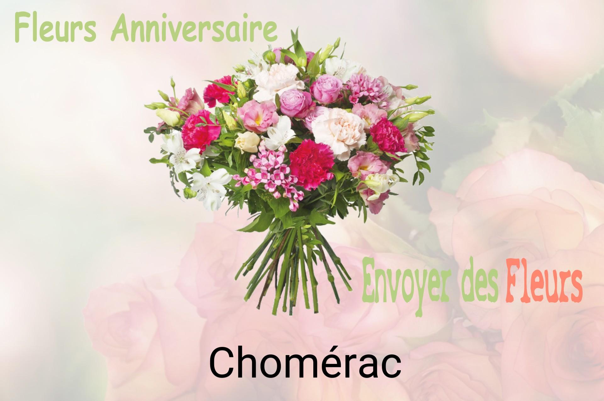 Bouquet de fleurs d’anniversaire livré à Chomérac